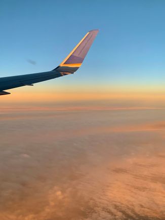 Sunrise over Switzerland 