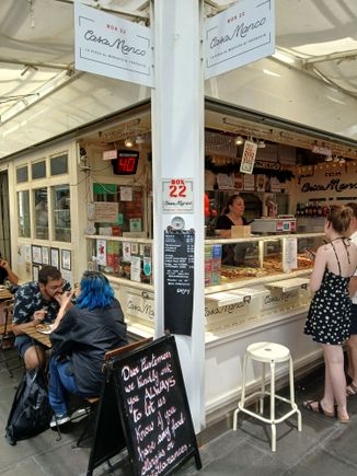 Lunch time at the market