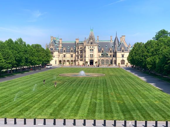 Biltmore estate built in late 1890s at a cost guesstimated to be $5M then...