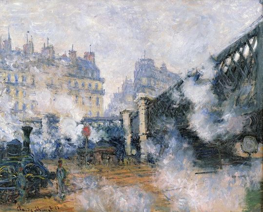 Saint‑Lazare Station, Monet