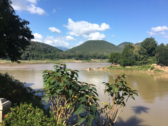 Point where the Khan and Mekong rivers meet is now a lovely park.