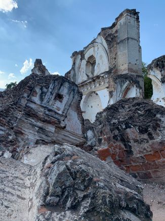 Spectacular ruins of La Recoleccion church, Antigua.  These were my favorite ruins.