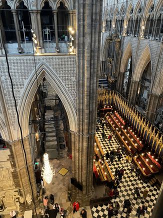 The view from the Galleries