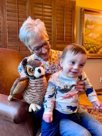 While in the Death Valley visitor center last week, I saw this super soft, great horned owl, and knew it belonged in Ethan’s room. I’ll make a birder out of him yet, lol!