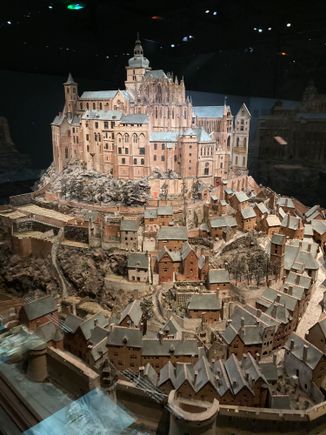 Model of Mont St-Michel
