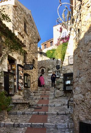 Charming walkways of Eze