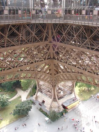 View down from the first Level.