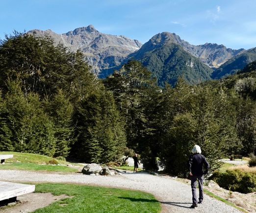 Last full day in NZ, hiking part of the Routeburn Track near Glenorchy.