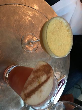 Harvest Moon and Ragtime Gal—cocktails at Ham Yard