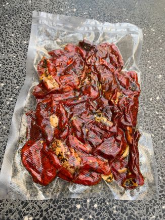 I paid $3.50 for these vacuum-packed sun dried tomatoes at the Ballaro market that would have cost me $12 here at home