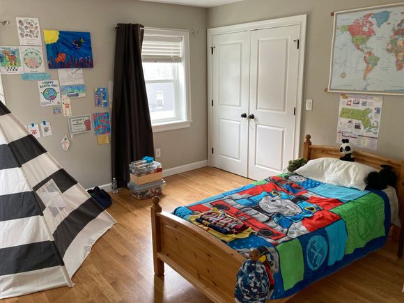 Mother's Day present — a clean room