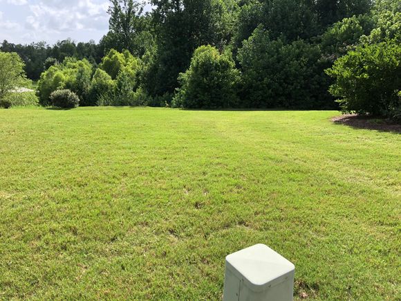 
Large side yard we will invisible Fence for dog run. 