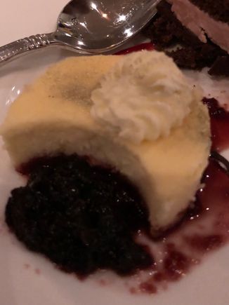 
Goat cheese cheesecake

