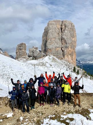Hiking the afternoon after the snowfall 