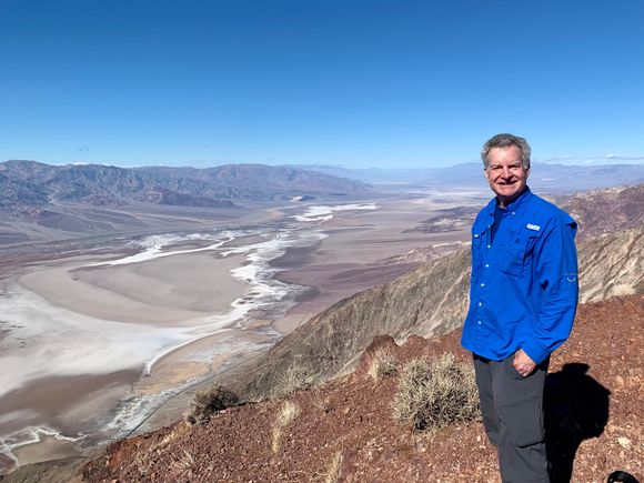 Death Valley as seen from Dante’s Viewpoint 