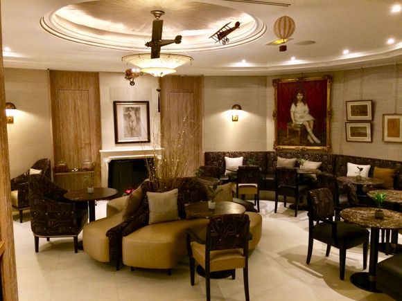 Breakfast area at at The Madison Hotel Dec. 2018