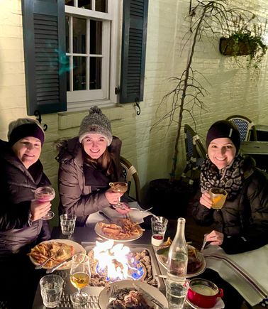 Chez Billy outdoor dining