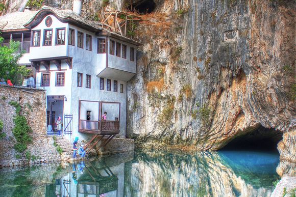 Blagaj, source of Buna river