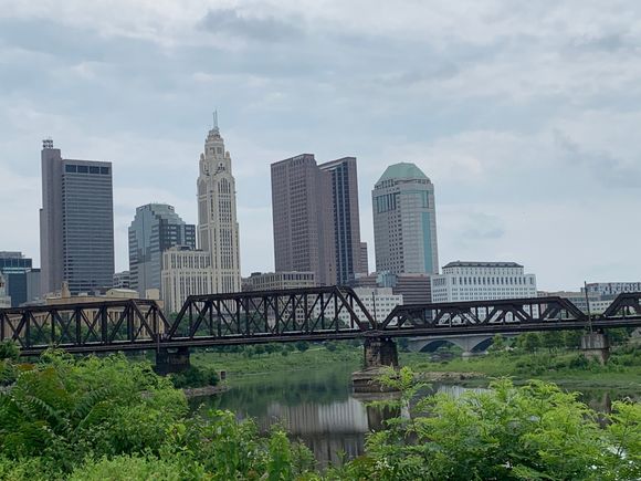 Biking along the Scioto River is a great way to spend a day.