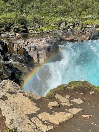 Rainbow falls. 