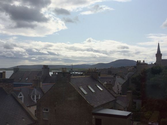 View from hotel in Stromness