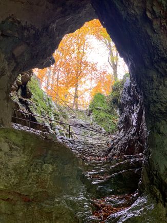 I really enjoyed seeing this cave.