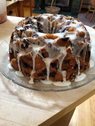 Lemon Blueberry Buttermilk Bundt Cake
