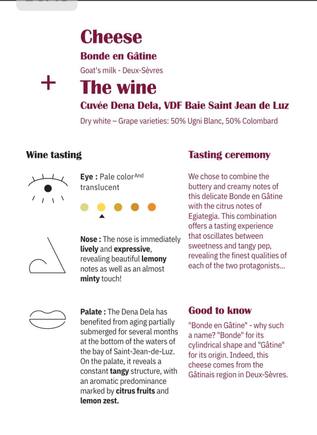 I was the only one who followed the directions and actually paired the wine and cheese.  Or who read the cart.