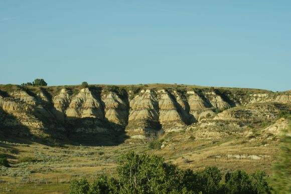 The rugged beauty of Teddy Roosevelt National Park.