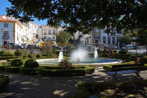 Its pretty square (it's a spa town)