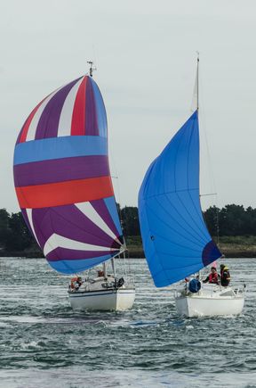 Mrs Z was delighted when we witnessed some regattas. Her late father was once the tough-as-nails Commodore at a Montreal yacht club.