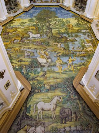 Chiesa San Michele and its spectacular Garden of Eden floor 