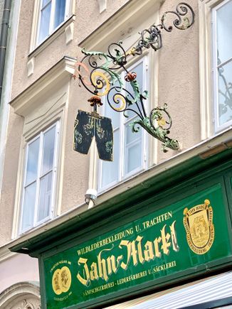 Oldest store in Europe still selling lederhosen!