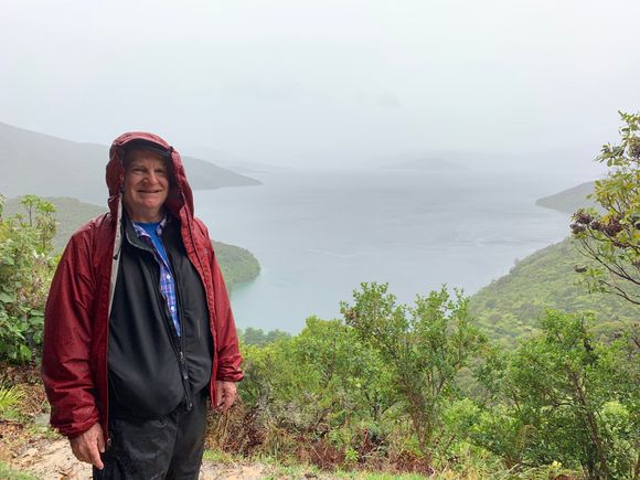 6 miles in the rain...but a great hike anyway 