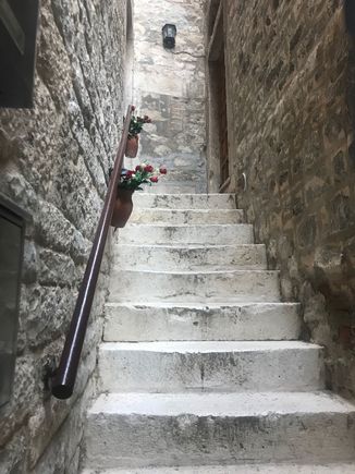 Split in the early am - Diocletian Palace