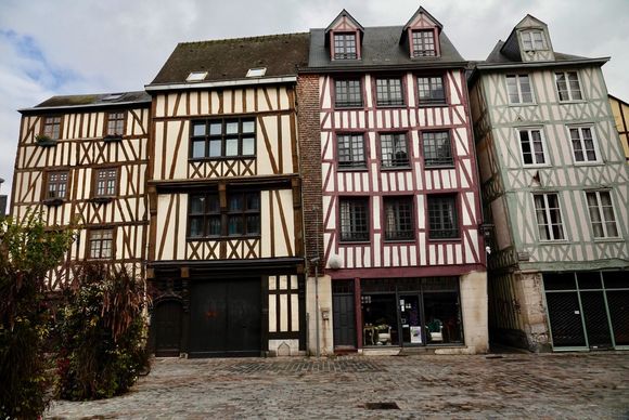 Half-timber houses galore