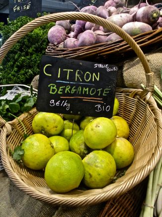 Actual bergamots - never seen them before