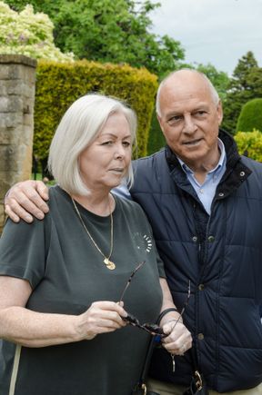 We treated our aforementioned friends Deirdre and her husband Robin. They came from their nearby Broadway home with some food & wine: many in the audience also brought a picnic. A peak experience.