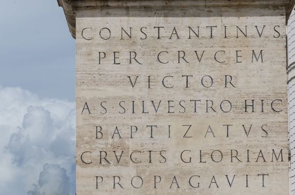 Outside in the main piazza, there is an ancient Egyptian obelisk plus this monument. For those who don't read Latin: "I pity the fool that missed the first part of this TR, titled 'Costa d'Amalfi.'