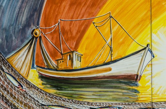 Cetara (chay-tar-uh) remains a real working fish port. If memory serves, its name means 'whale'. Bourdain was but one travel luminary who sang its praises.