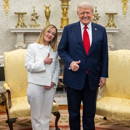 Meloni visiting Trump and taking precautions 