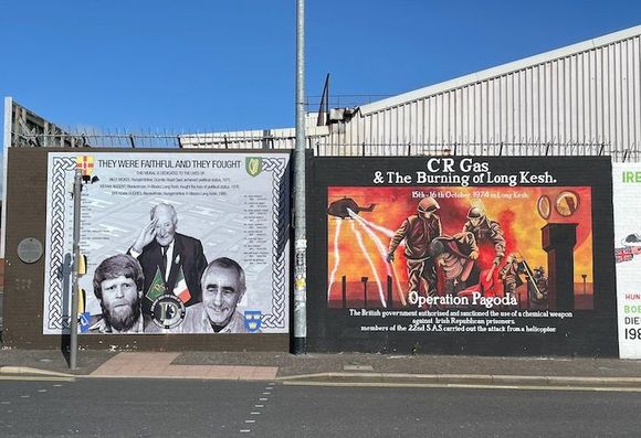 Many of the murals are remembrances of people and events (but not all - see the last one)