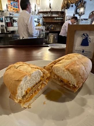 And here it is!!!!!   THAT sandwich, the one I will always remember and always long for!!!