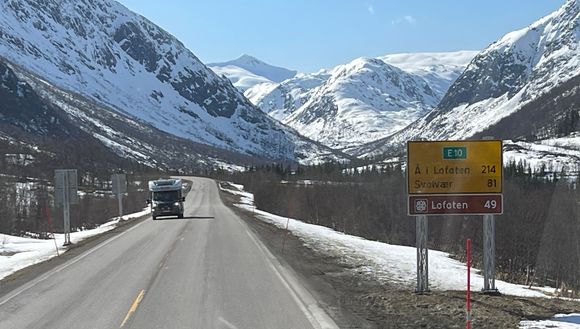 More snow capped mountains