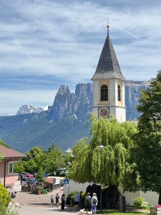 The church in Klobenstein