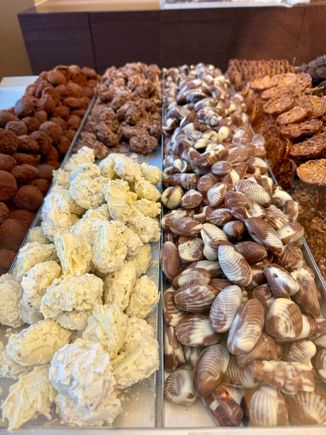 Our second favorite chocolatier, Delpa 