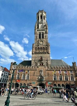 St Bavos Cathedral, home to one of the most famous paintings in the world. 