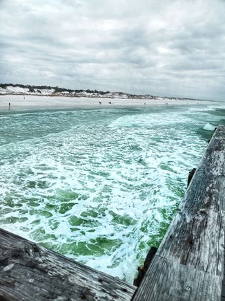 View from the end of the pier