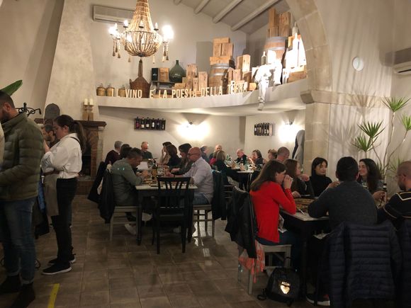 Interior of this very pretty restaurant; very good pricing, too.