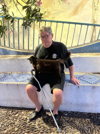 These gatti are NOT shy!!